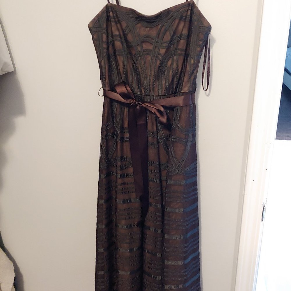 BCBG Lace detail party dress
